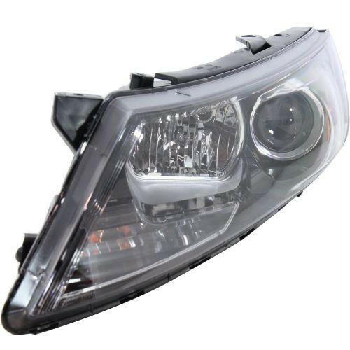 2011-2013 Kia Optima Head Light LH, Assembly, Halogen, Except Hybrid.