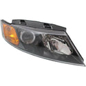 2009-2010 Kia Optima Head Light RH, Assembly, Black Interior.