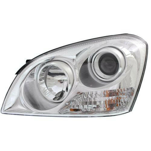 2007-2008 Kia Optima Head Light LH, Assembly, With Chrome Insert.
