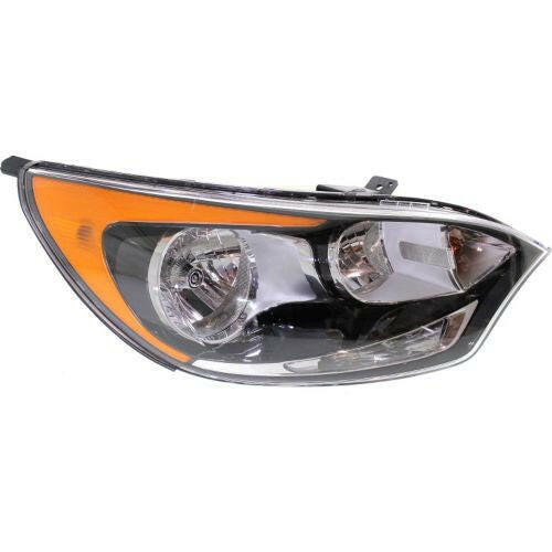 2012-2015 Kia Rio5 Head Light RH, Assembly, Halogen, w/Out Auto, Hatchback.