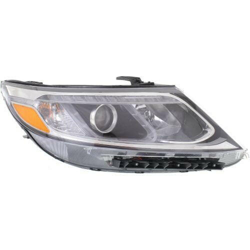 2014-2015 Kia Sorento Head Light RH, Assembly, Halogen, w/Out Auto Level.