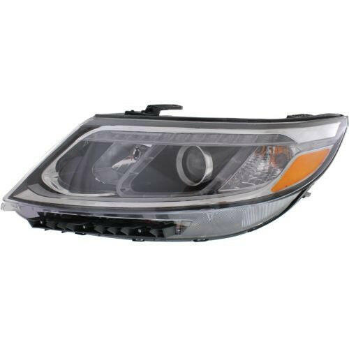 2014-2015 Kia Sorento Head Light LH, Assembly, Halogen, w/Out Auto Level.