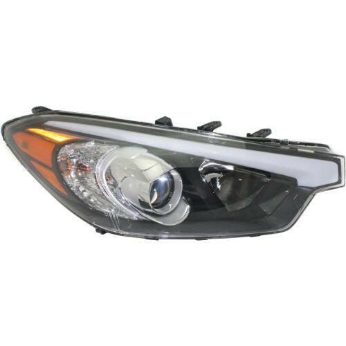 2014-2016 Kia Forte Head Light RH, Assembly, Halogen, w/Out Led Position.