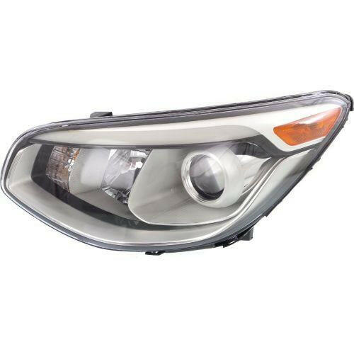 2014-2015 Kia Soul Head Light LH, Assembly, Halogen, Projector Lens.