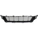 2013-2015 Lexus ES300H Front Bumper Grille, Dark Gray.