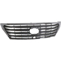 2008-2011 Lexus Lx 570 Grille, Chrome Shell/gray Insert - Classic 2 Current Fabrication