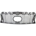 2013-2015 Lexus ES300H Grille, Painted-Silver - Capa - Classic 2 Current Fabrication
