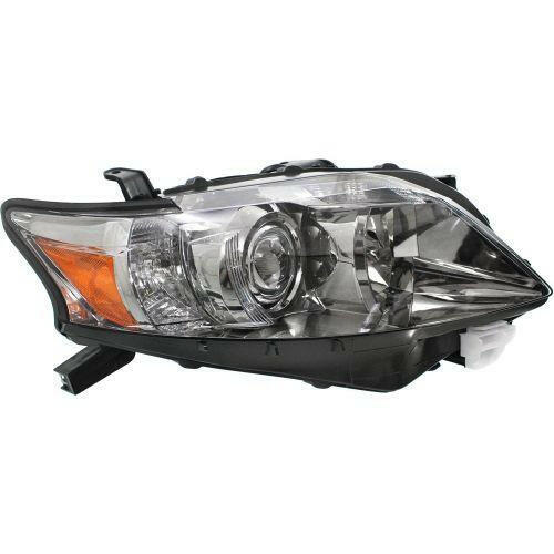 2010-2012 Lexus RX350 Head Light RH, Assembly, Halogen, Chrome Interior.