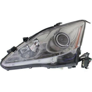 2006-2008 Lexus IS250 Head Light LH, Lens And Housing, Hid, w/Out Hid Kit.