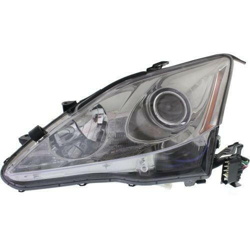2006-2008 Lexus IS250 Head Light LH, Lens And Housing, Hid, w/Out Hid Kit.