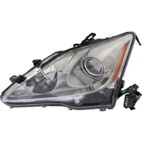 2009-2010 Lexus IS350 Head Light LH, Lens And Housing, Hid Type, w/Out Hid.