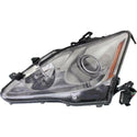 2009-2010 Lexus IS350 Head Light LH, Lens And Housing, Hid Type, w/Out Hid.