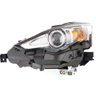 2014-2015 Lexus IS250 Head Light LH, Lens And Housing, Hid, w/Out Hid Kit.
