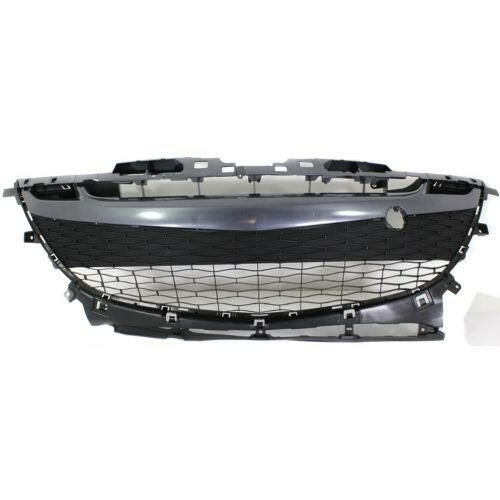 2010-2011 Mazda 3 Front Bumper Grille, Black.