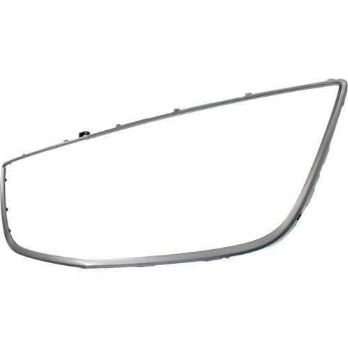 2010-2012 Mazda CX-7 Front Bumper Grille, Garnish, Lower, Silver.