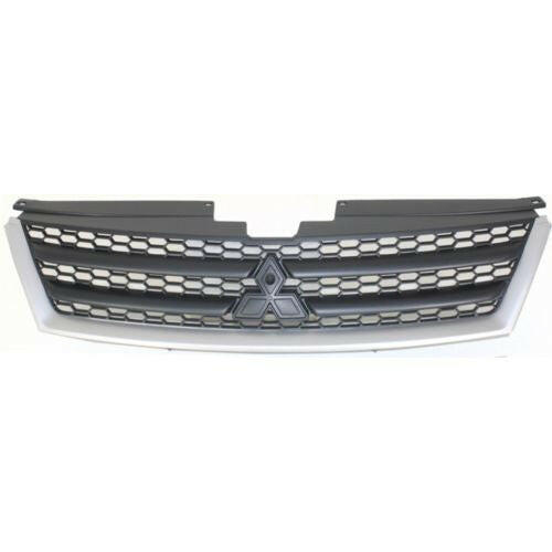 2014-2016 Toyota 4runner Front Bumper Grille, Black.