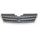 2007-2009 Mitsubishi Outlander Grille, Silver-Black.