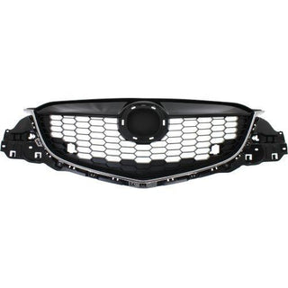 2013-2014 Mazda Cx-5 Grille, Black, With Chrome Molding - Classic 2 Current Fabrication