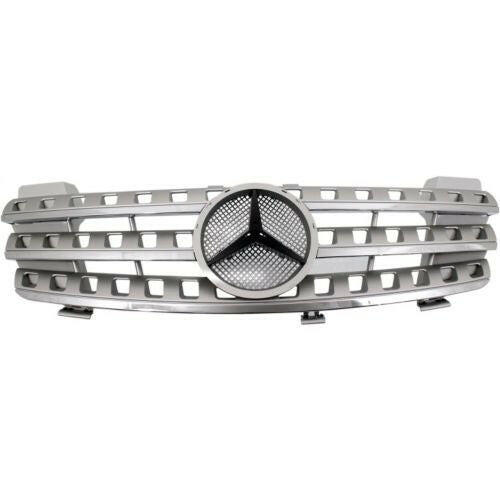 2006-2008 Mercedes ML-Class Grille, Brilliant Silver.