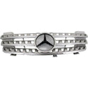 2006-2008 Mercedes ML-Class Grille, Brilliant Silver.
