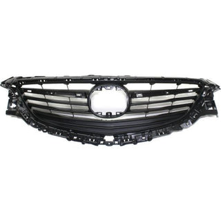 2014-2016 Mazda 6 Grille, Textured Dark Gray - Classic 2 Current Fabrication