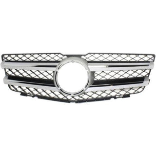 2010-2014 Mercedes Glk-class Grille, With Chrome Molding - Classic 2 Current Fabrication