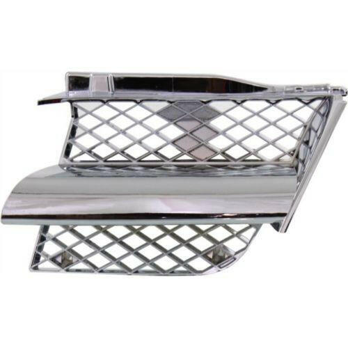 2003-2004 Mitsubishi Outlander Grille LH, All Chrome.