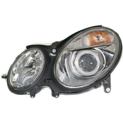 2003-2007 Mercedes-Benz E-Class Head Light LH, Assembly, Halogen.