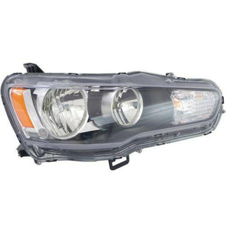 2008-2009 Mitsubishi Lancer Head Light RH, Halogen, Assembly.