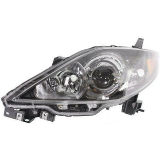 2006-2007 Mazda 5 Head Light LH, Lens And Housing, With Hid Lamps, Hid.