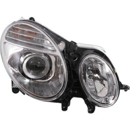 2007-2009 Mercedes-Benz E-Class Head Light RH, Lens And Housing, Hid.