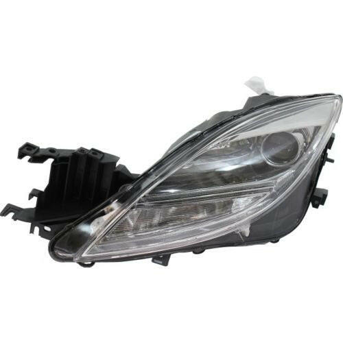 2009-2010 Mazda 6 Head Light LH, Lens And Housing, Halogen.