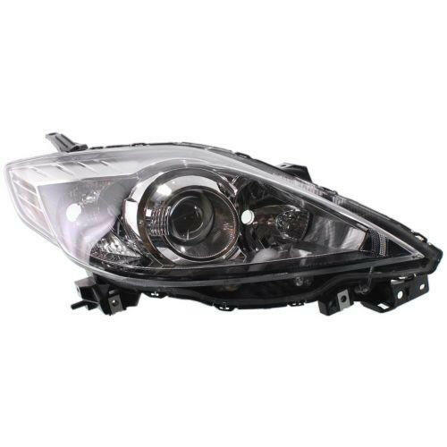 2008-2009 Mazda 5 Head Light RH, Lens And Housing, Halogen, Interior.