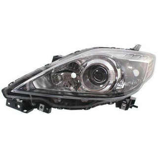 2008-2009 Mazda 5 Head Light LH, Lens And Housing, Halogen, Interior.