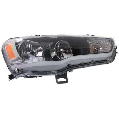 2009-2015 Mitsubishi Lancer Head Light RH, Assembly, Halogen.