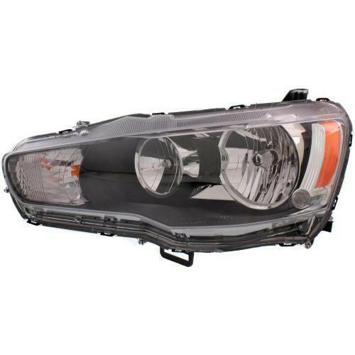 2009-2015 Mitsubishi Lancer Head Light LH, Assembly, Halogen.