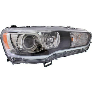 2008-2015 Mitsubishi Lancer Head Light RH, Assembly, Hid - Classic 2 Current Fabrication