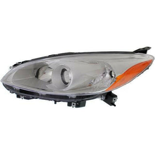 2012-2015 Mazda 5 Head Light LH, Lens And Housing, Halogen.
