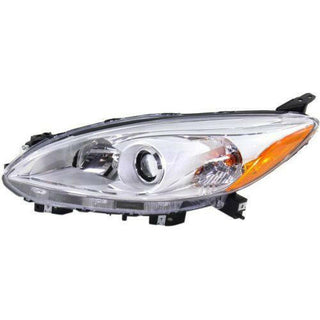 2012-2013 Mazda 5 Head Light LH, Assembly, Halogen.