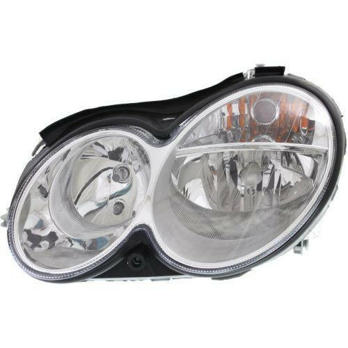 2003-2006 Mercedes-Benz CLK-Class Head Light LH, Assembly, Halogen.