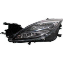 2009-2010 Mazda 6 Head Light LH, Lens And Housing, Xenon.