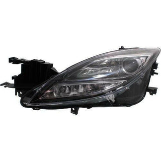 2009-2010 Mazda 6 Head Light LH, Lens And Housing, Xenon.