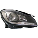 2012-2015 Mercedes-Benz C-class Head Light RH, Assembly, Black, Halogen.