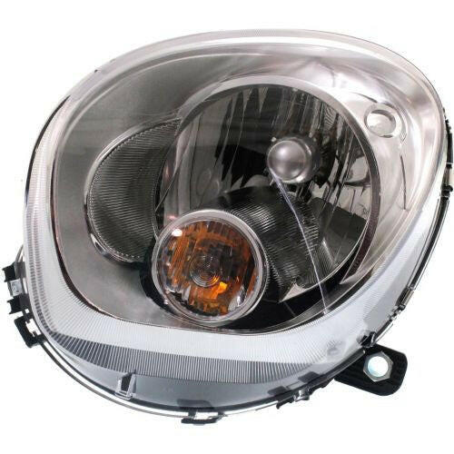 2011-2016 Mini Cooper Countryman Head Light LH, Assembly, Halogen, White.