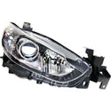 2014-2016 Mazda 6 Head Light RH, Lens And Housing, Halogen - Capa.