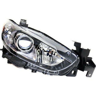 2014-2016 Mazda 6 Head Light RH, Lens And Housing, Halogen - Capa.