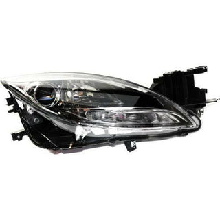 2012-2013 Mazda 6 Head Light RH, Lens And Housing, Halogen - Capa.