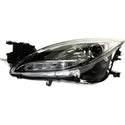 2012-2013 Mazda 6 Head Light LH, Lens And Housing, Halogen - Capa.