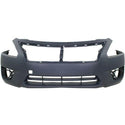 2014 Nissan Altima Front Bumper Cover, Primed, Sedan - Capa.