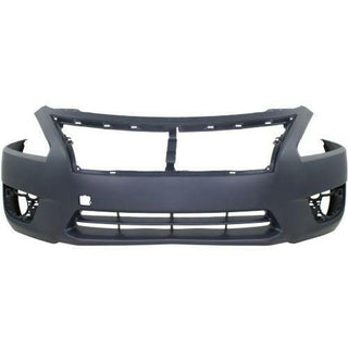 2014 Nissan Altima Front Bumper Cover, Primed, Sedan - Capa.